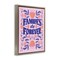 Stupell Industries Floral Families Are Forever Floating Frame By Muffin Grayson